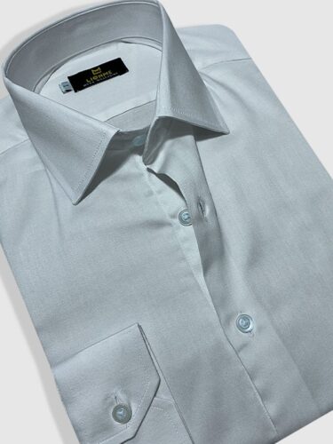 Camisa Manga Longa Algodão com Elastano Branca - Imagem 2