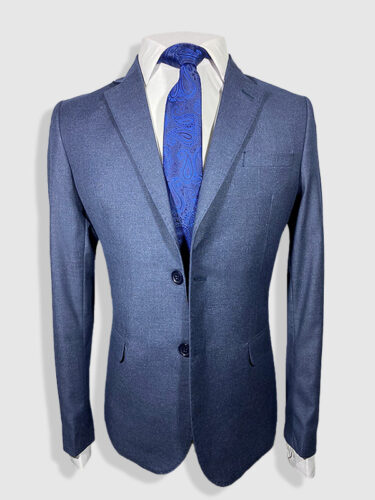 Terno Alfaiataria Poliviscose Azul Jeans Escuro