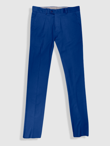 Calça Alfaiataria Poliviscose Azul Marinho - Image 2