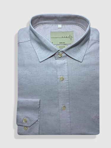 Camisa Manga Longa Linho Rosa