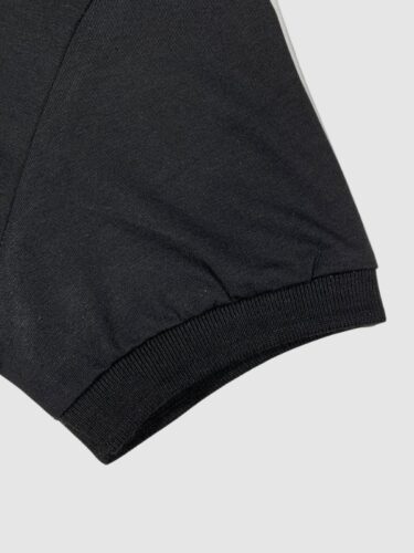Polo Malha Algodão com Elastano Preto - Imagem 2