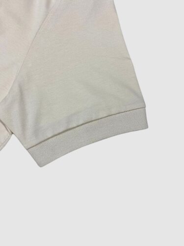Polo Malha Algodão com Elastano Creme - Imagem 2